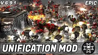 Version 6.9.1 | Black Templars epic attack ▶ Warhammer 40,000 - DOW - Soulstorm - Unification mod