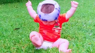 Kids and baby outdoor funniet fails - Try Not To Laugh Challenge