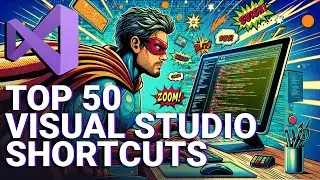 ТОП-50 горячих клавиш Visual Studio для навигации, редактирования кода и дебагинга.