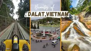 Vietnam's HIDDEN GEM DaLat Datanla Waterfall | Vlog 18 in Vietnam