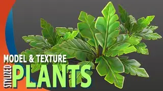 Simple and Straight forward way to make stylized 3D plants