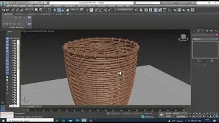 3DsMax Tutorials, Learn from Scratch 3D Modeling a Basket (Jute) in 3dsmax