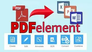 Best alternative to Acrobat—PDFelement 6 | Smart Editing | Creating | Converting - All about editing