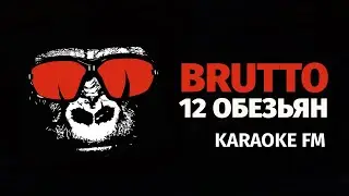 BRUTTO — 12 ОБЕЗЬЯН | Karaoke FM | Виолончель, гитара, кахон | Караоке