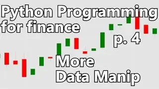 More stock manipulations - Python Programming for Finance p.4