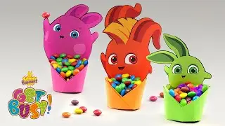 SUNNY BUNNIES - Candy Boxes | GET BUSY COMPILATION | Cartoons for Children