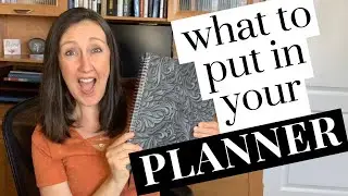 9 THINGS YOU SHOULD PUT IN YOUR PLANNER: How to Organize Your Planner + Planner Organization Ideas