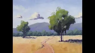 Learn To Paint TV E103 - Simple Landscape Painting For Beginners