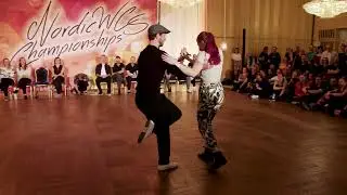 Attila Kobori & Annika Välimaa - All-Stars Jack&Jill final - Nordic WCS Championships 2023