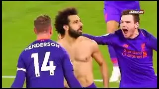 Try not to laugh with Salah Celebration. 🤣