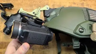 SIONYX AURORA (DIGITAL NIGHTVISION) HELMET SETUP