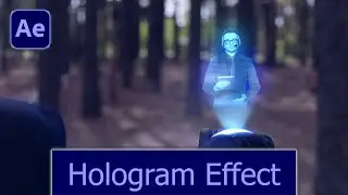 How to make  hologram effect | After Effects Tutorial