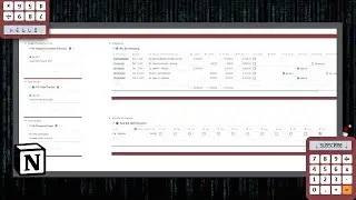 Speed Build in Notion - Financial Templates (Bookkeeping, Budget, Debt, Savings & Yearly Trackers)