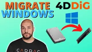 Migrate Windows to Another Drive Without Losing Data (HDD & SSD) Using 4DDiG