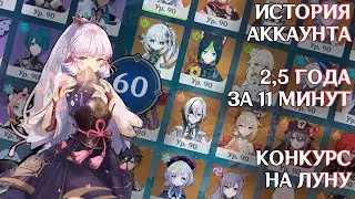 Как я до этого дошел? История моего аккаунта в Genshin Impact