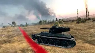 Обзор ветки до Bat  Chatillon 25 t от FERMERTV [World Of Tanks]