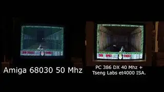 Doom 68030 50 Mhz VS 386 40 Mhz