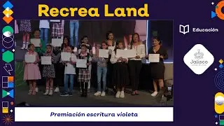 Recrea Land 2024 - Premiación escritura violeta