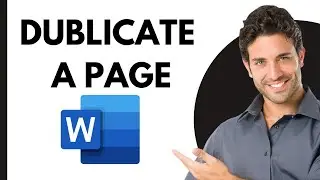 How to Duplicate a Page in Word (2024)