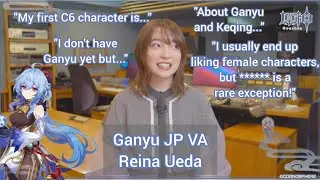 Ganyu Japanese Voice Actor Interview (Reina Ueda, 上田麗奈) | Genshin Impact [ENG Sub]