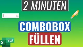 ComboBox mit Tabellendaten füllen (Kombinationsfeld) | Excel VBA