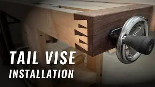 Benchcrafted Tail Vise Installation // How to Install