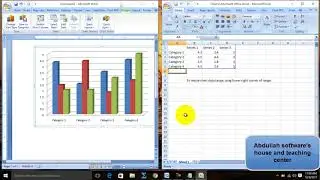 How to draw chart in ms word