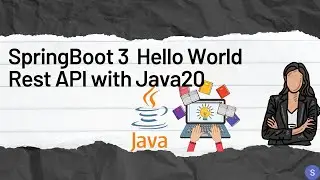 SpringBoot Java RestAPI HelloWorld [2024]