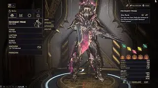 Warframe Maximum Investment - Revenant Prime/Torid Incarnon/Laetum/Xoris | Most Used Loadout of 2024