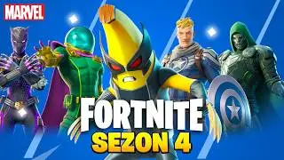 NOWY KARNET SEZON 4 MARVEL w Fortnite