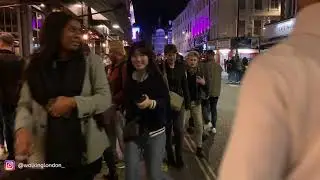 Walking London 🇬🇧 On a Saturday Night in Oct 2022