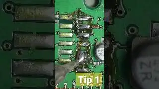 Soldering tips and triks - tip 1   #somethingaboutelectronics