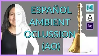 Español Autodesk Maya Tutorial: Ambient Occlusion (AO) Pass utilizando Arnold