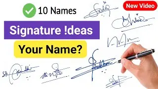 ✅ Signature Ideas : Signature Style Of My Name | Signature Expert