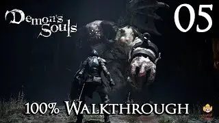 Demons Souls Remake - Walkthrough Part 5: Smithing Grounds (2-1)