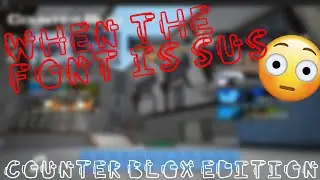 Using Among Us font in Counter Blox