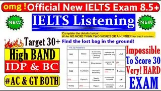 IELTS LISTENING PRACTICE TEST 2024 WITH ANSWERS | 24.08.2024