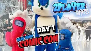 2P BROS 🕹🕹 GET SUS 🤔 at 🗽 NYCC 2022 ✨Day 1✨