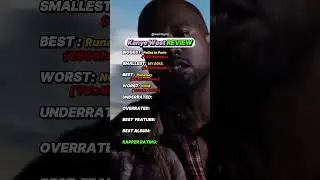 Kanye West Artist Review! 
