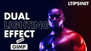 Dual lighting effect with Gimp | Create dual lighting | Photoshop