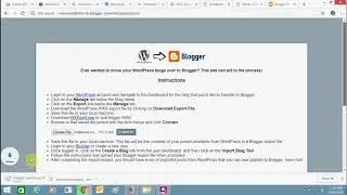 How To Import Posts From WordPress To Blogger (Latest Update)