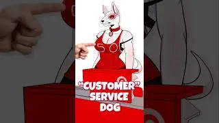 Smexy Borzoi X Target Dog "Services" You ✨️🐶 #animation #furry