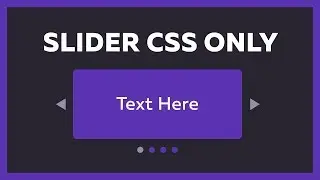 Responsive Slider Using HTML & CSS Only