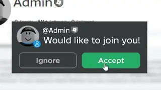 Roblox Admin Joined Me!