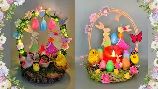 DIY 2 Easter Decoration ideas with simple materials!