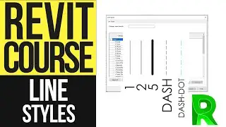 Line Weights and Styles in Revit Tutorial | Advanced Revit Course 06