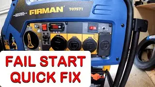 My Costco Generator Failed to Start FIX | Firman T07571