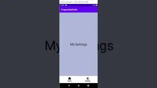 Create and adding fragments to activity with Kotlin Source Code