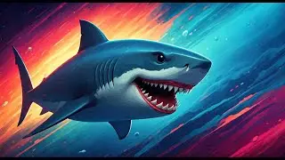 Making a Hungry shark game using visual block coding