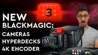 NEW BLACKMAGIC STUDIO CAMERA 4K | What you need to know!